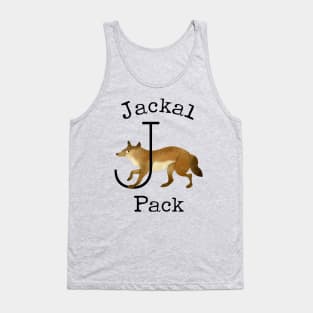 J Is For Jackal Pack Tank Top